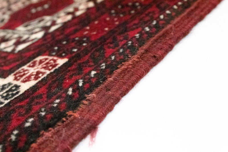Belutsch Teppich 78 x 63 cm - rot