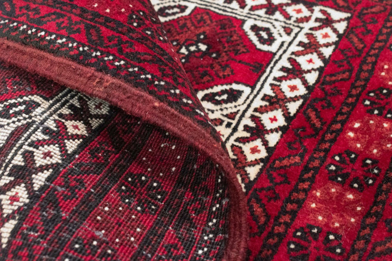 Belutsch Teppich 78 x 63 cm - rot