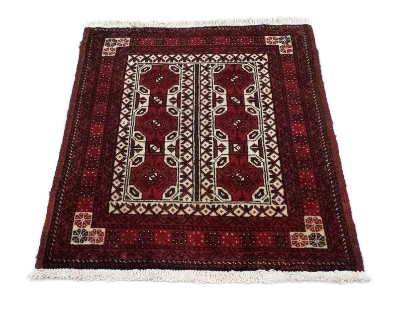 Belutsch Teppich 78 x 63 cm - rot