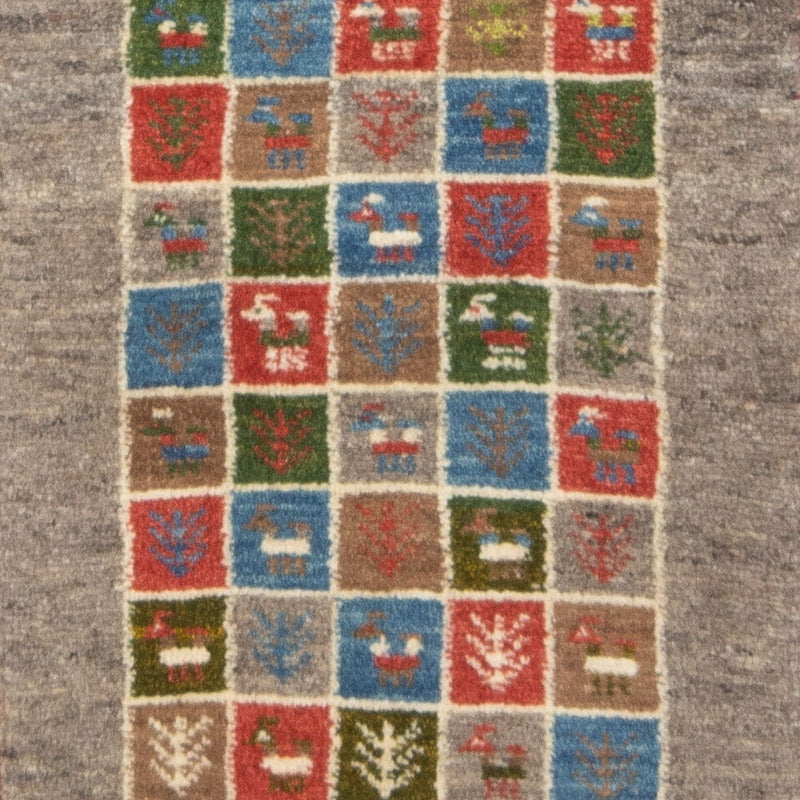 Läufer Gabbeh - Perser - 150 x 51 cm - mehrfarbig