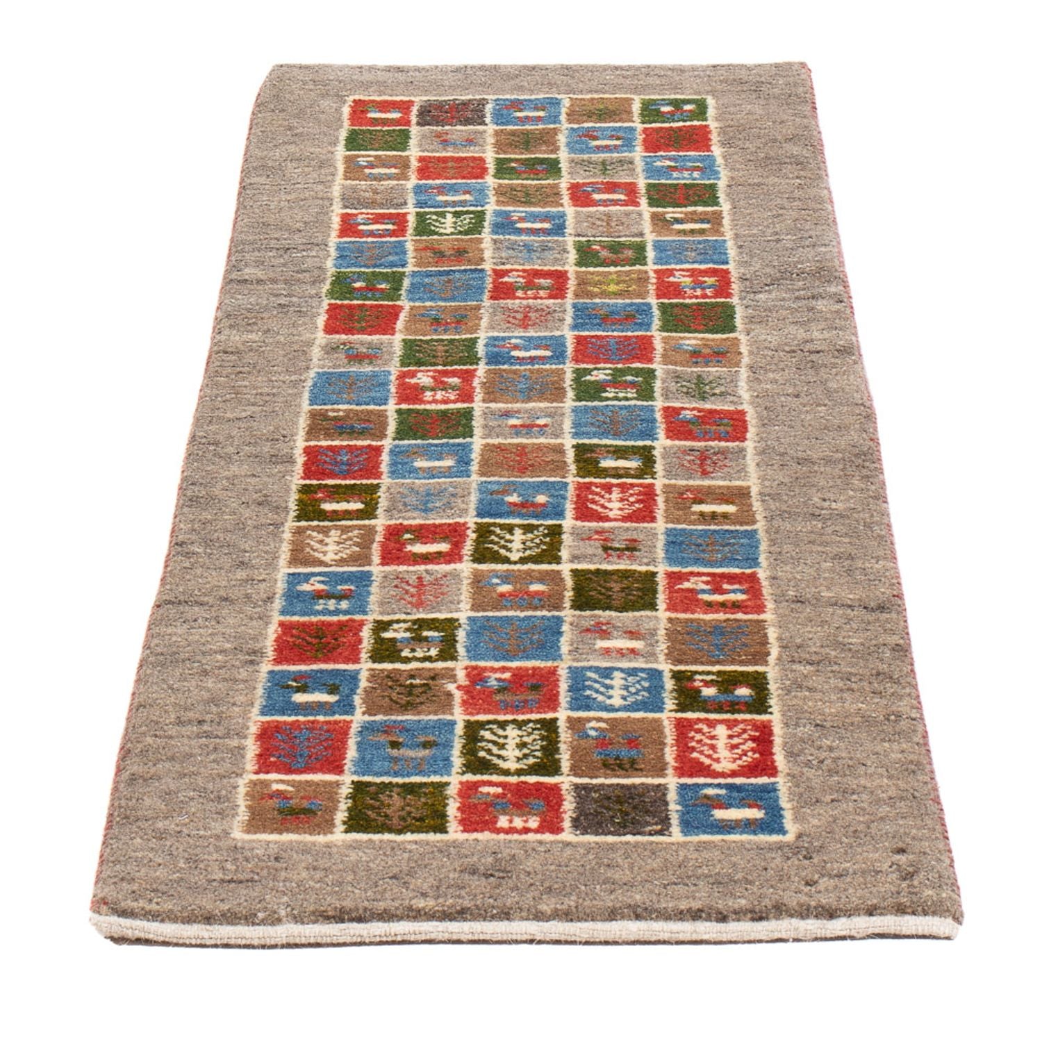 Läufer Gabbeh - Perser - 150 x 51 cm - mehrfarbig