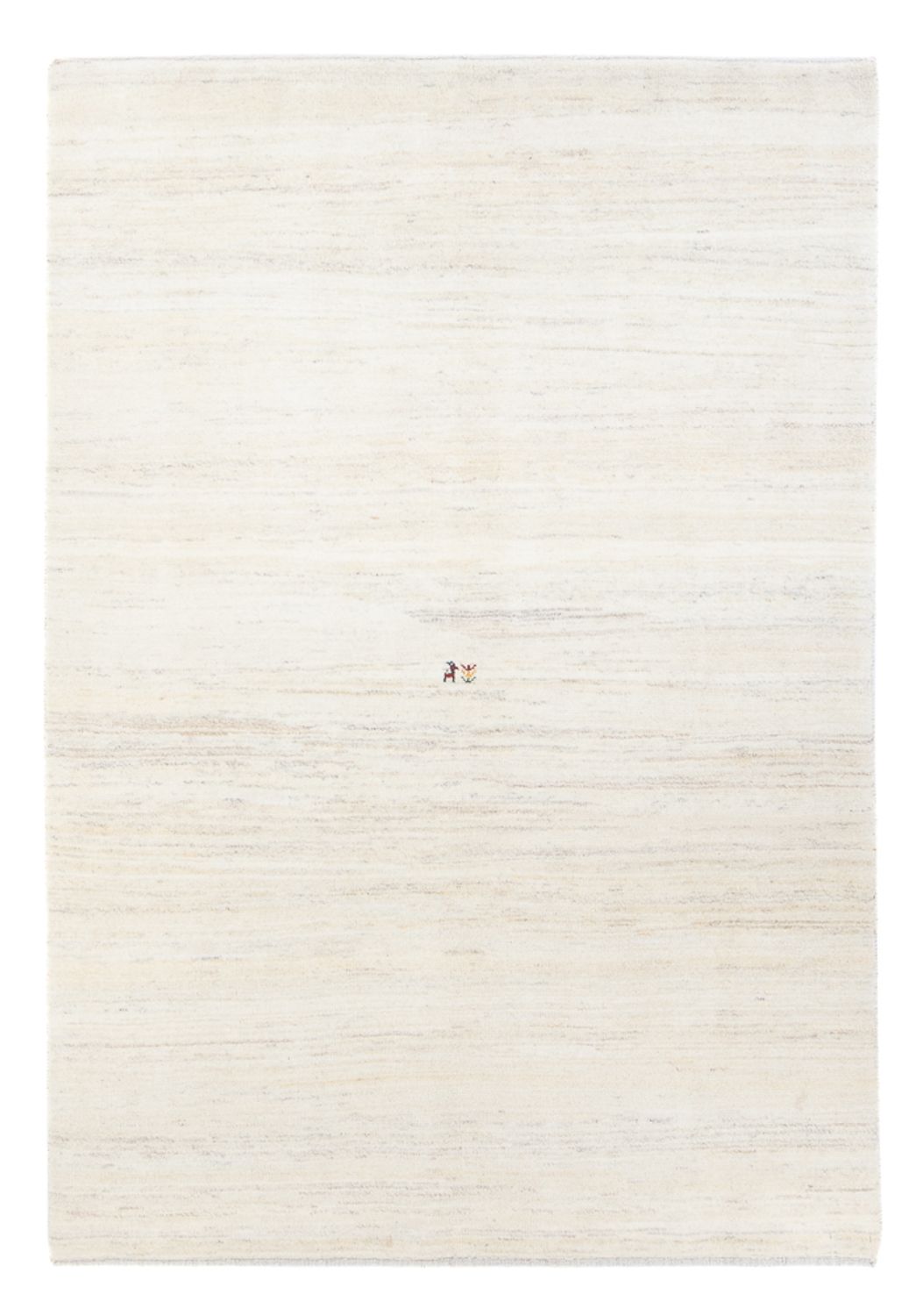Gabbeh Teppich - Perser - 200 x 142 cm - weiß