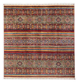 Ziegler Teppich - Shal quadratisch  - 200 x 190 cm - mehrfarbig