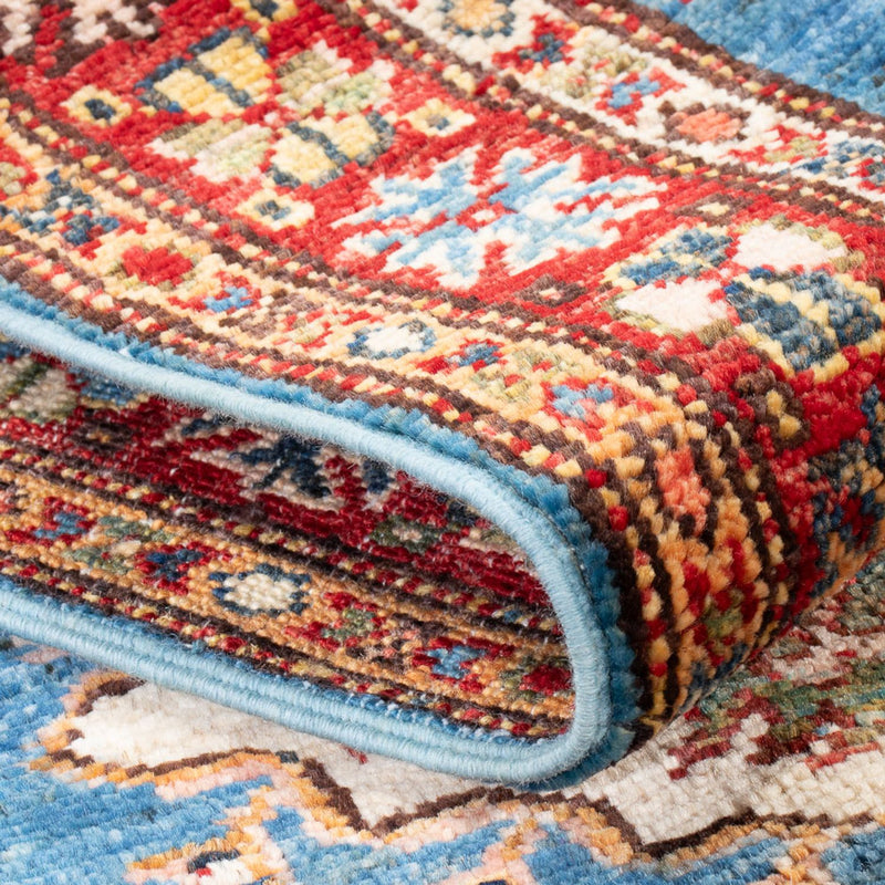 Läufer Ziegler - Kazak - 205 x 63 cm - blau