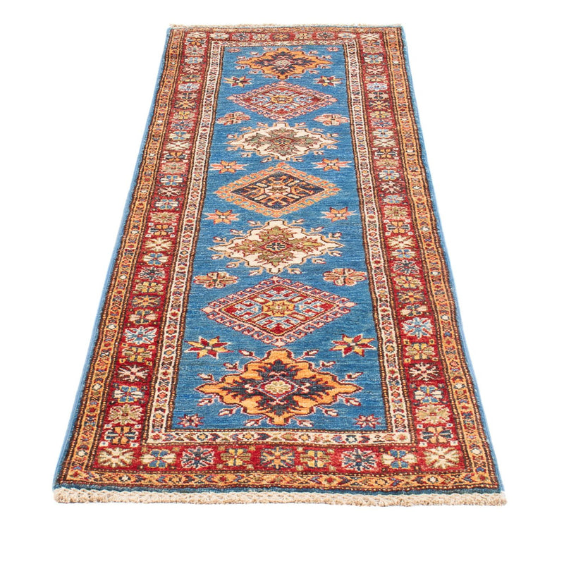 Läufer Ziegler - Kazak - 205 x 63 cm - blau