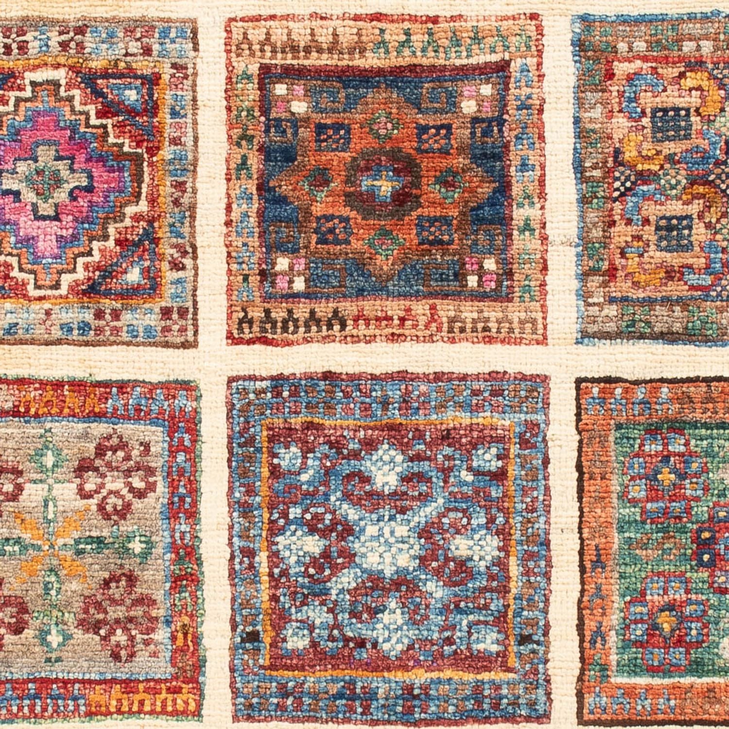 Ziegler Teppich - Bachtiari - 86 x 61 cm - mehrfarbig