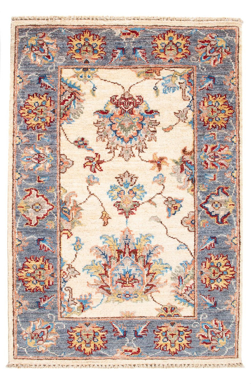 Ziegler Teppich - 93 x 62 cm - beige