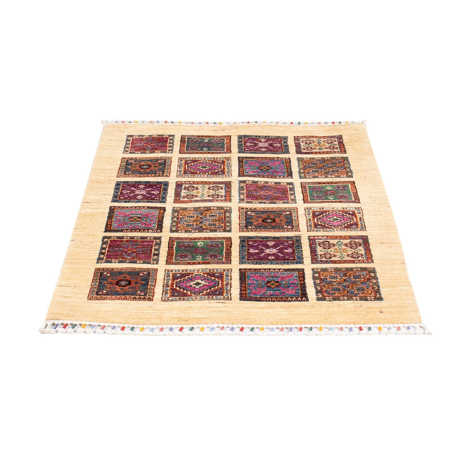 Ziegler Teppich - Bachtiari - 126 x 83 cm - mehrfarbig