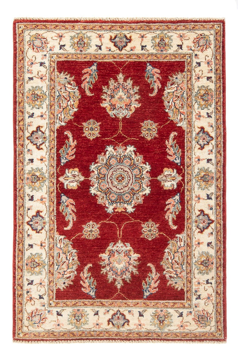 Ziegler Teppich - 136 x 90 cm - rot
