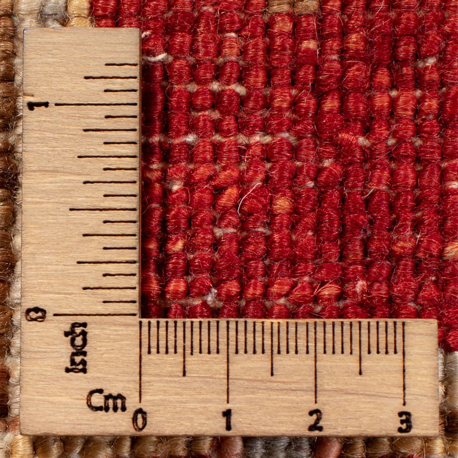 Ziegler Teppich - 136 x 90 cm - rot