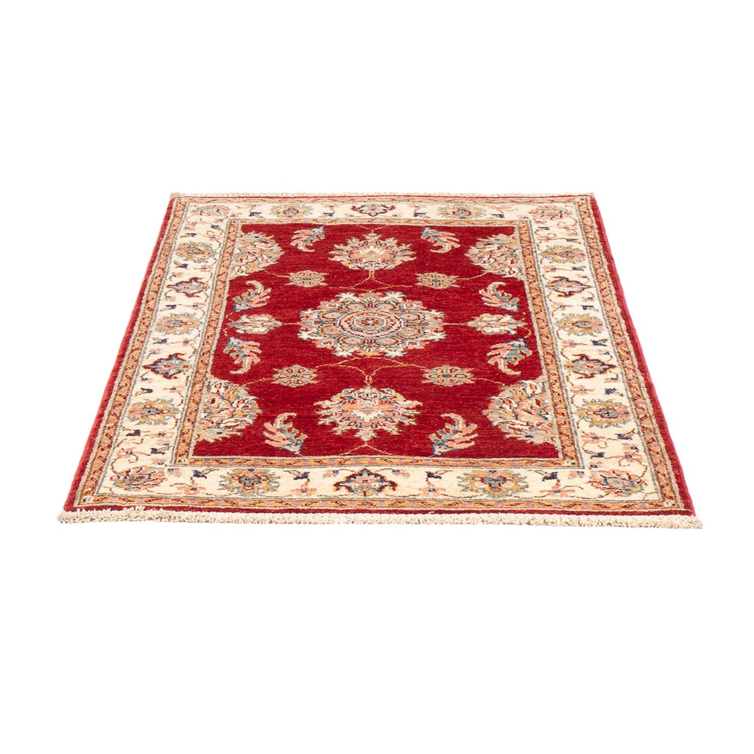 Ziegler Teppich - 137 x 90 cm - rot