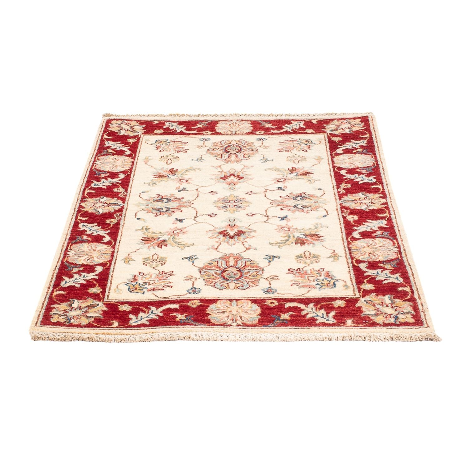 Ziegler Teppich - 123 x 84 cm - beige