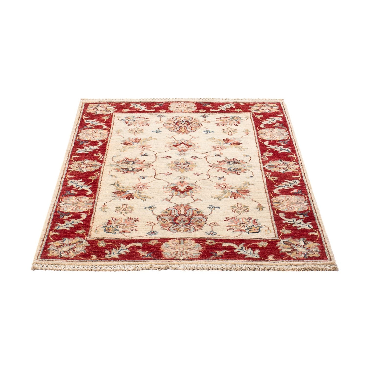 Ziegler Teppich - 123 x 84 cm - beige