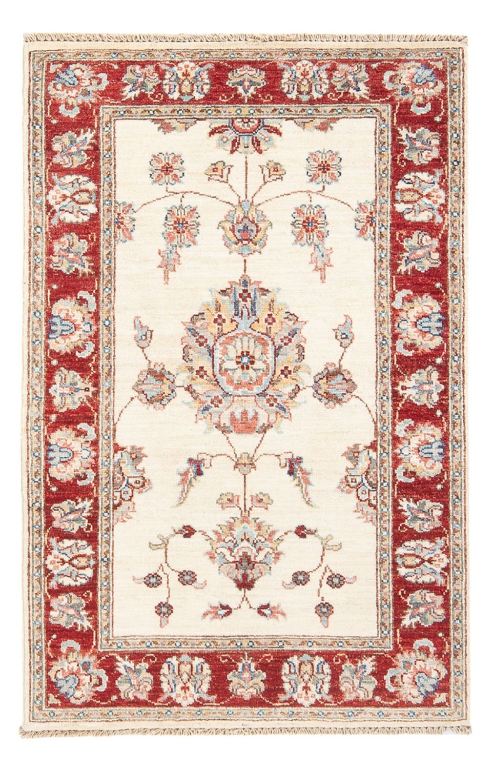 Ziegler Teppich - 125 x 79 cm - beige