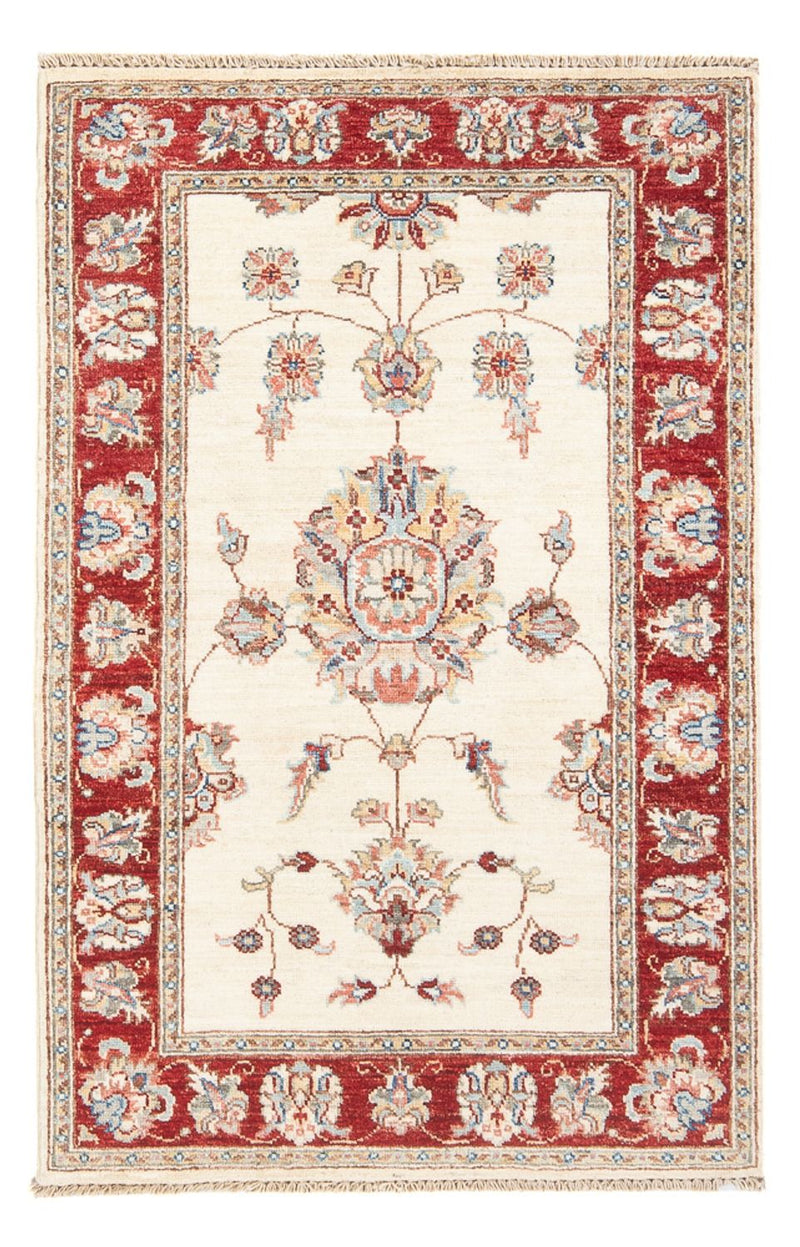 Ziegler Teppich - 125 x 79 cm - beige