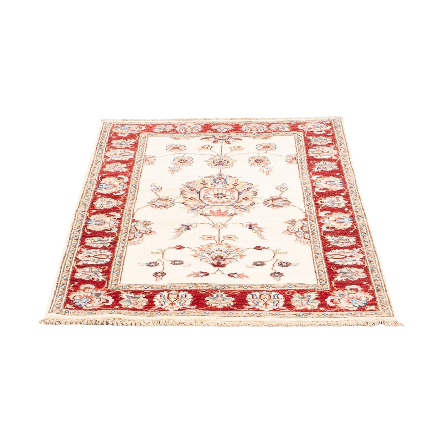 Ziegler Teppich - 125 x 79 cm - beige