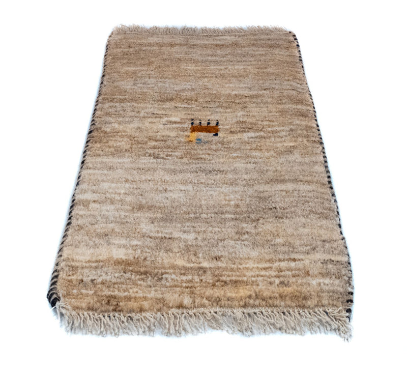 Gabbeh Teppich - Perser 60 x 40 cm - beige