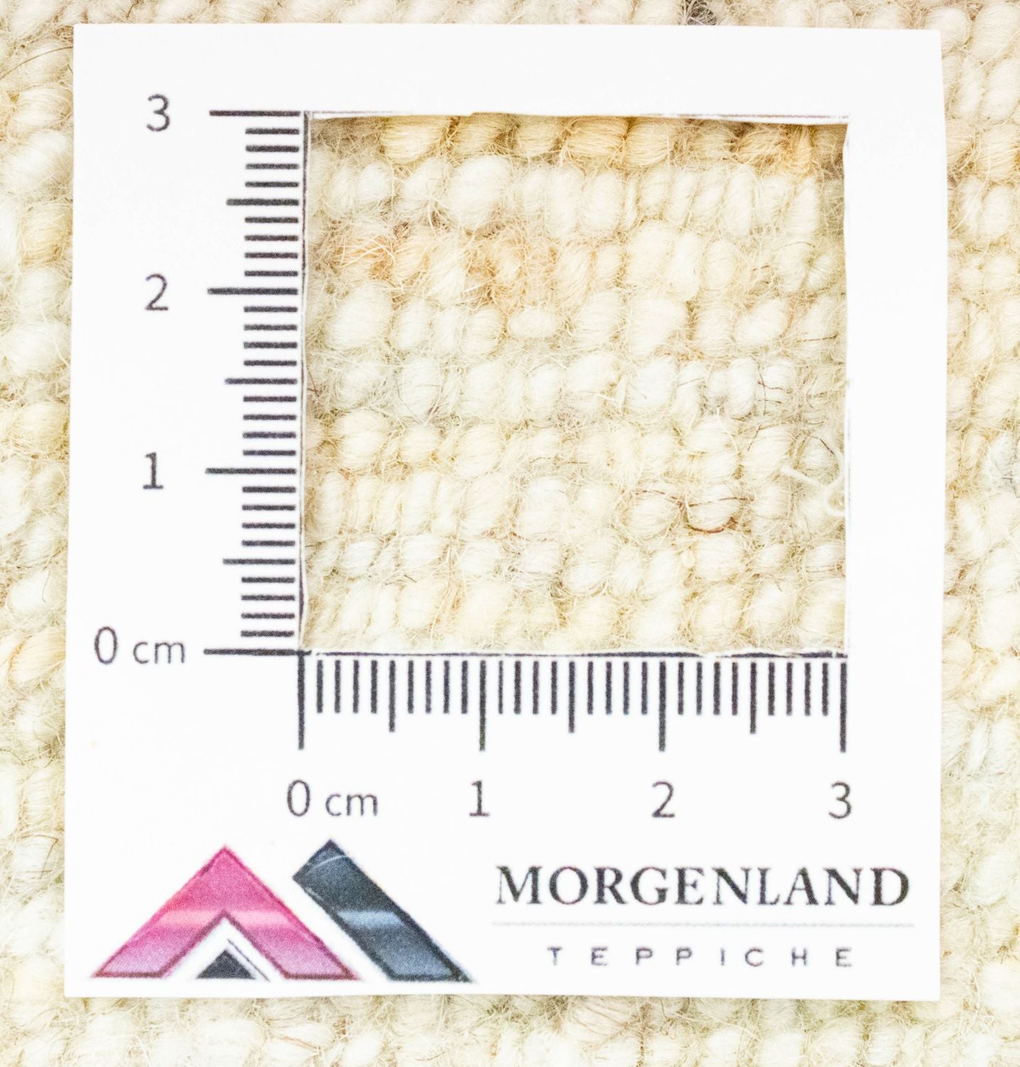 Gabbeh Teppich - Perser 60 x 40 cm - beige