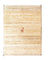 Gabbeh Teppich - Perser 60 x 40 cm - beige