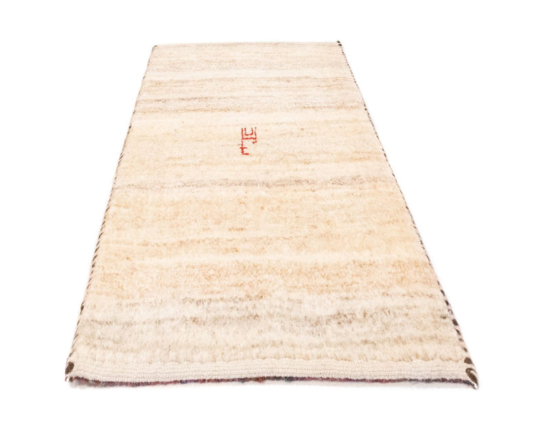 Gabbeh Teppich - Perser 60 x 40 cm - beige