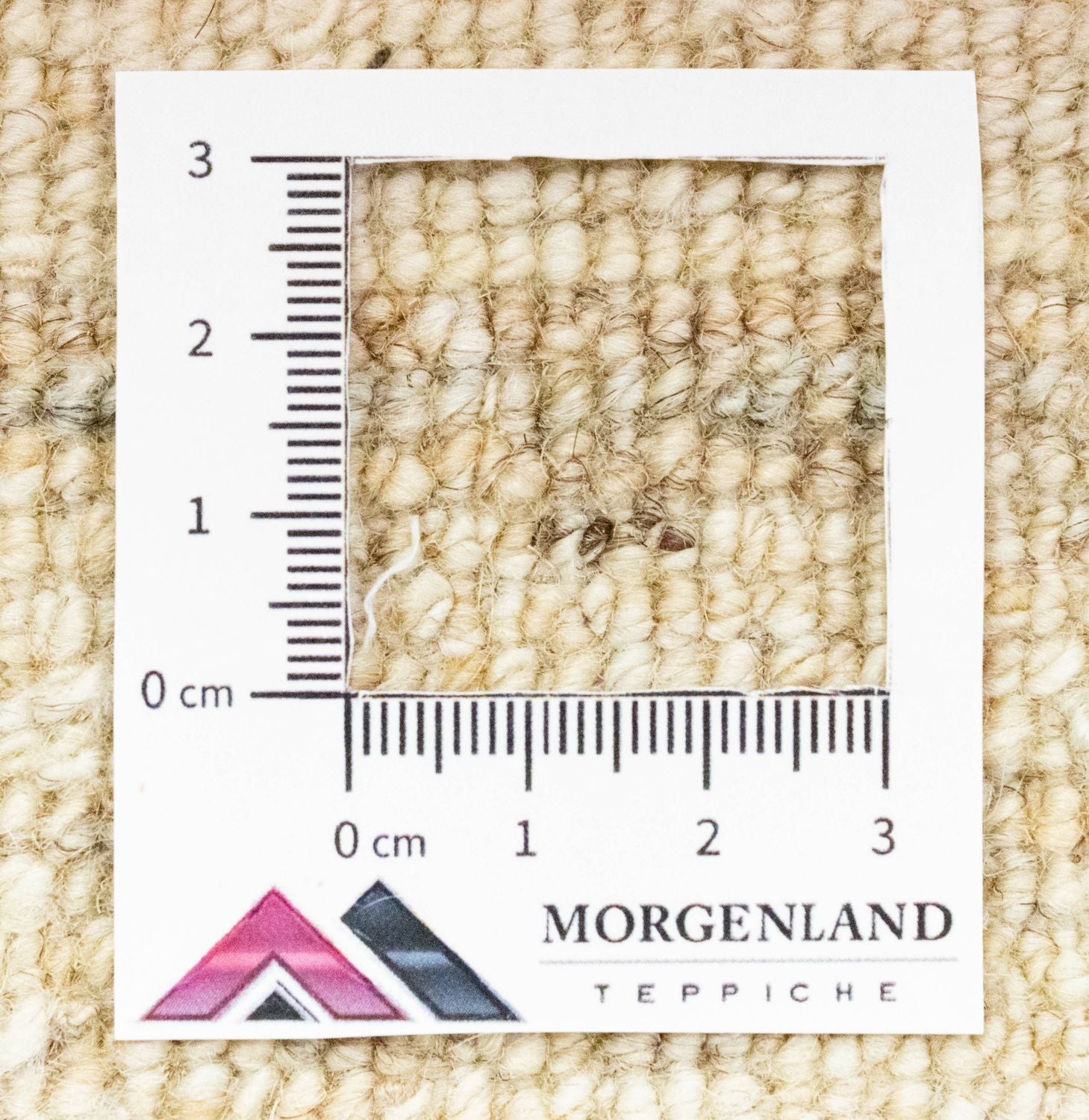 Gabbeh Teppich - Perser 60 x 40 cm - beige