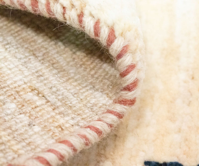 Gabbeh Teppich - Perser 60 x 40 cm - beige