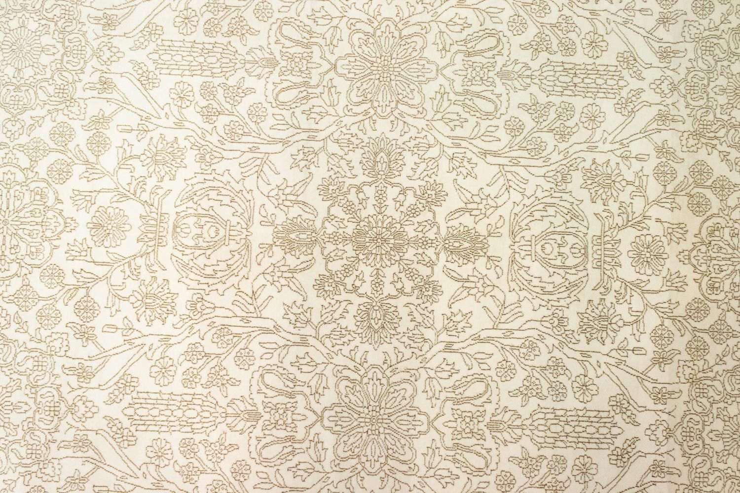 Designer Teppich 357 x 251 cm - beige