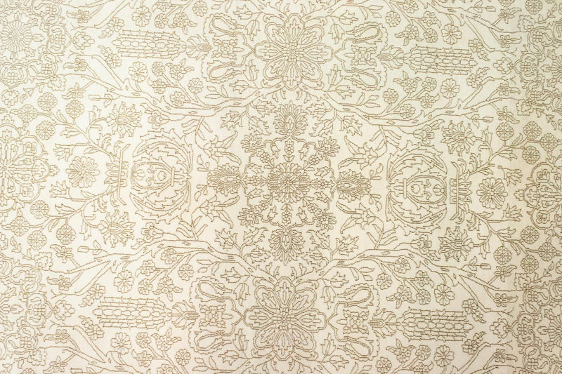Designer Teppich 357 x 251 cm - beige