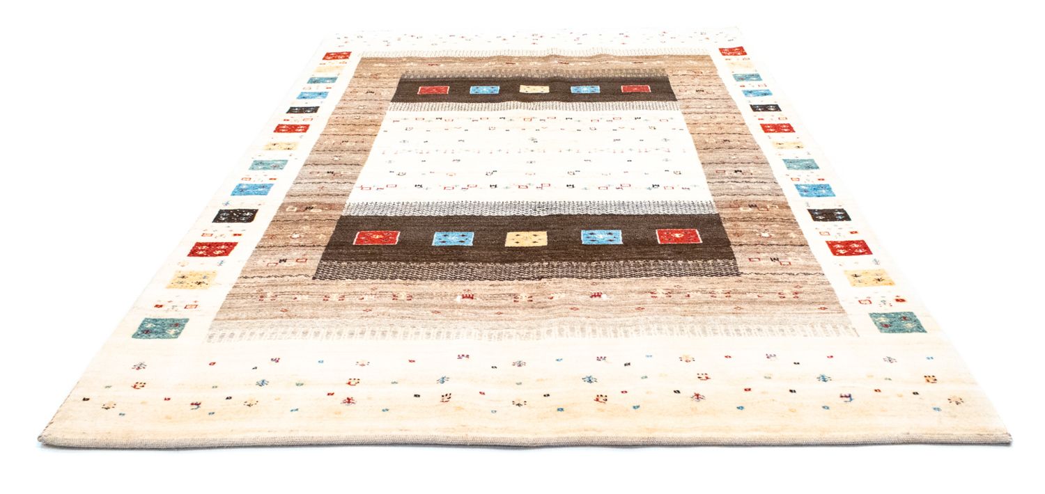 Gabbeh Teppich - Loribaft Perser 260 x 170 cm - beige
