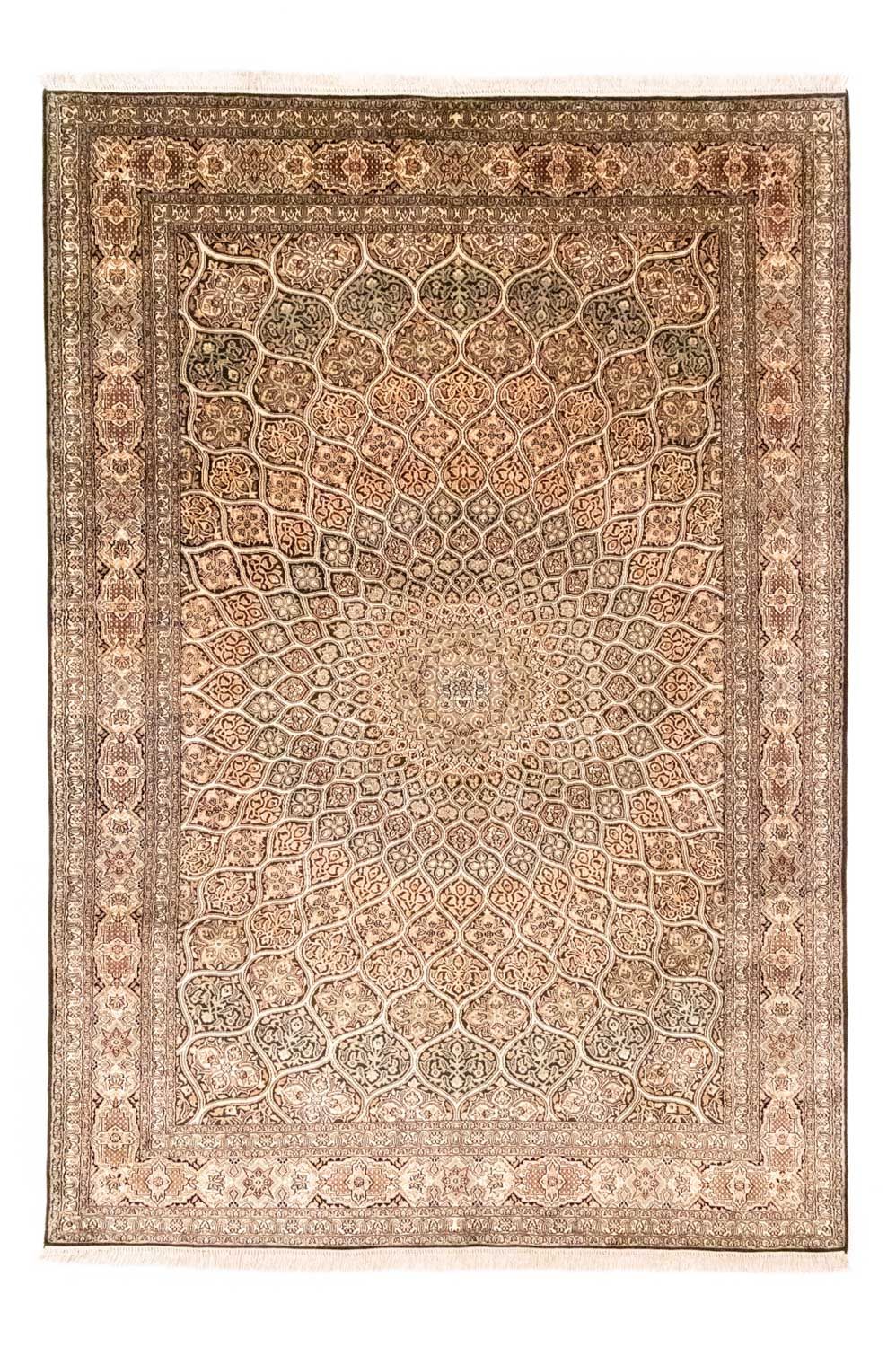 Seidenteppich - Kaschmir Seide 280 x 185 cm Teppich Wohnzimmer