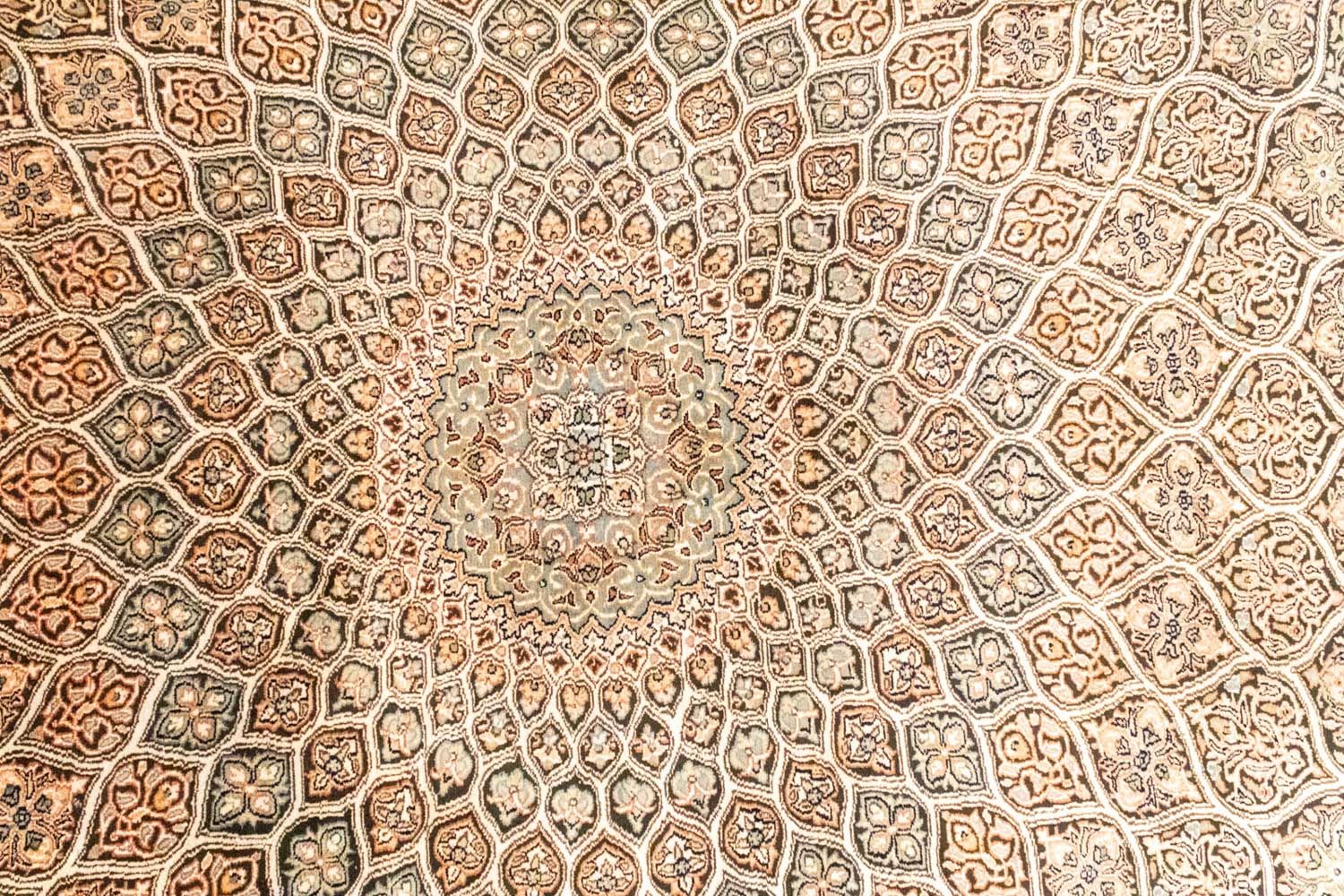 Seidenteppich - Kaschmir Seide 280 x 185 cm Teppich Wohnzimmer