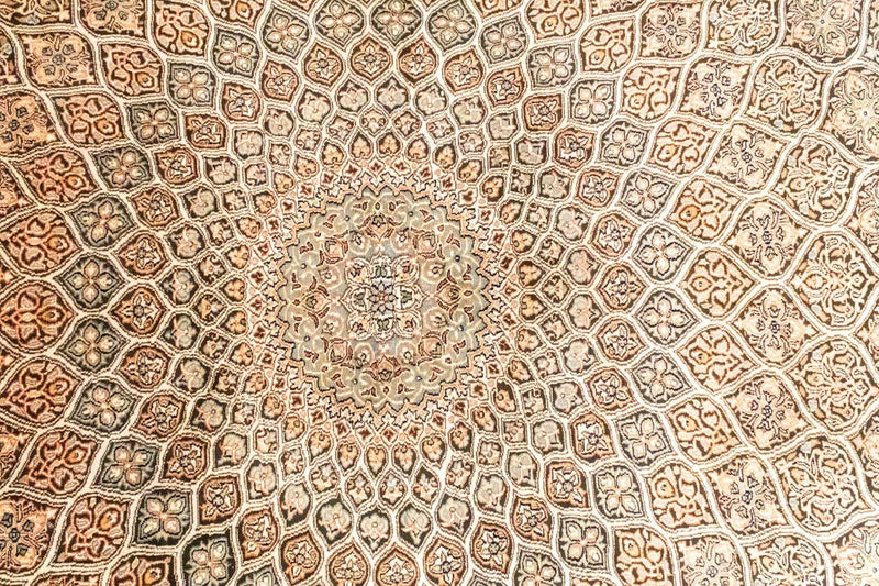 Seidenteppich - Kaschmir Seide 280 x 185 cm Teppich Wohnzimmer