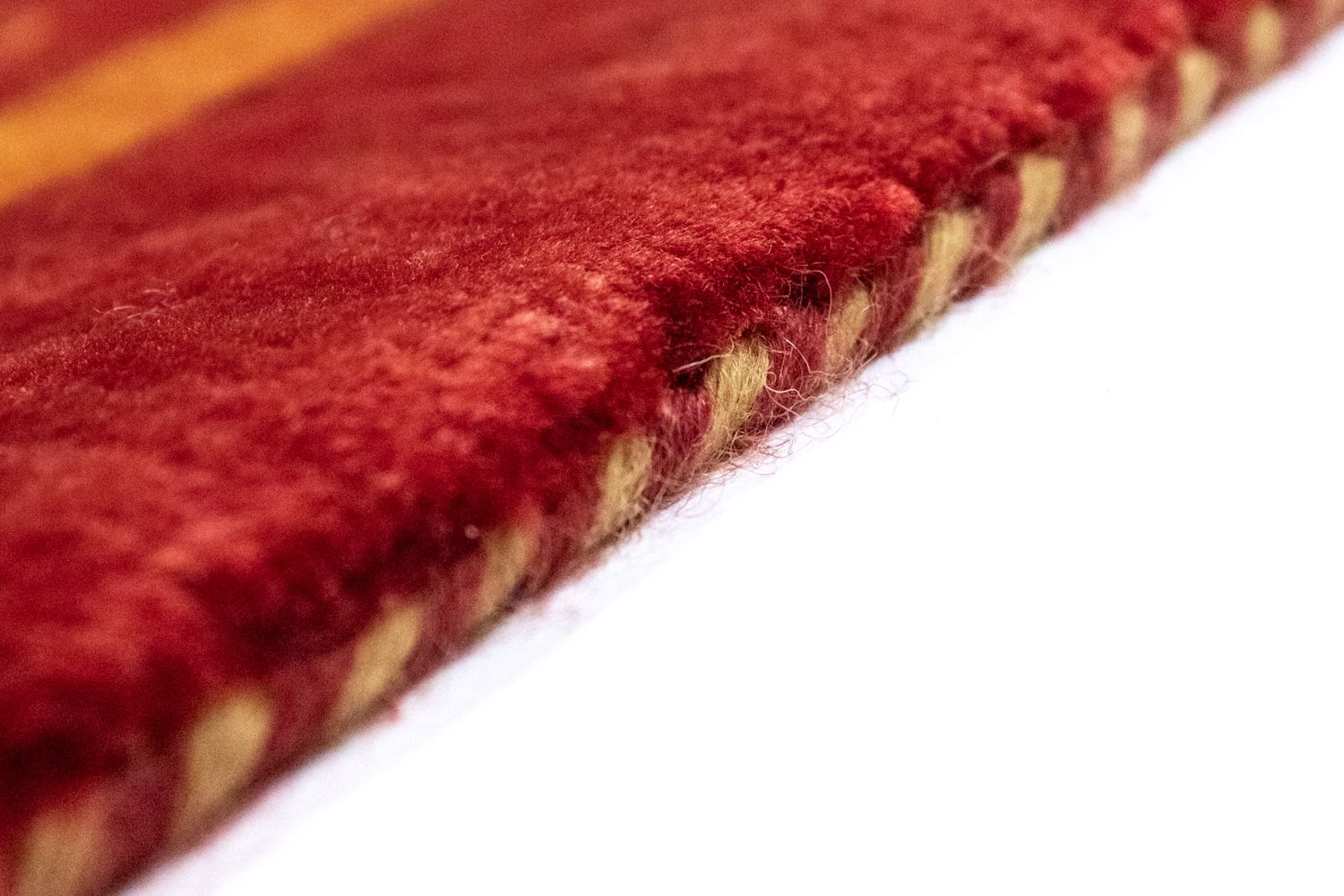 Gabbeh Teppich - Loribaft Indus 235 x 174 cm - rot