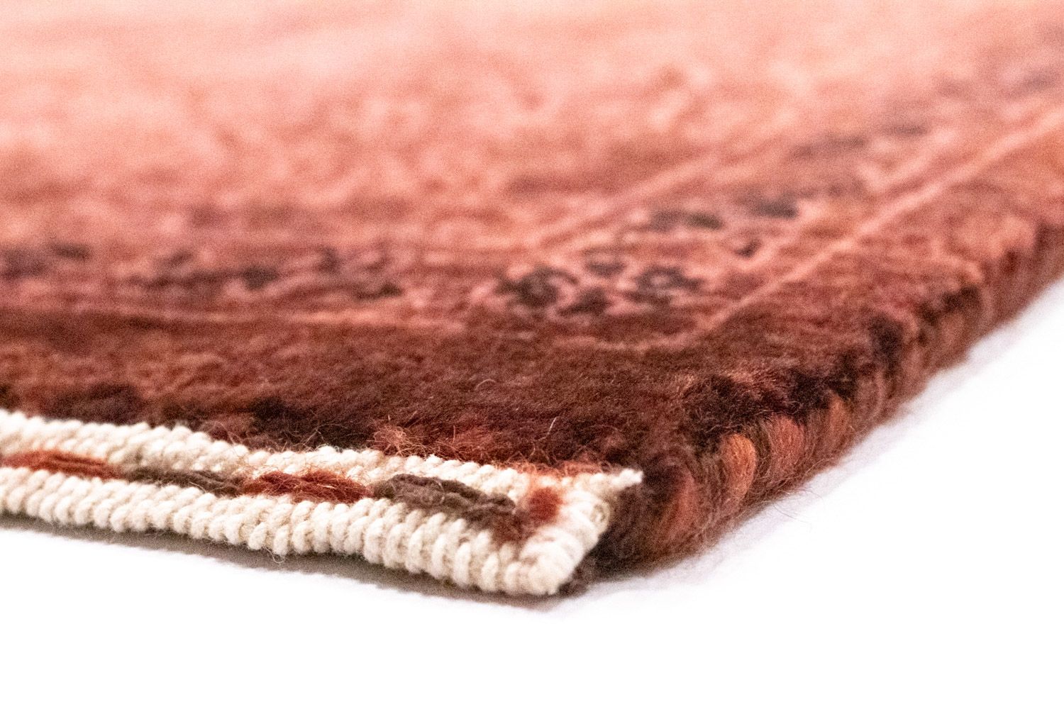 Gabbeh Teppich - Loribaft Indus 213 x 149 cm - braun