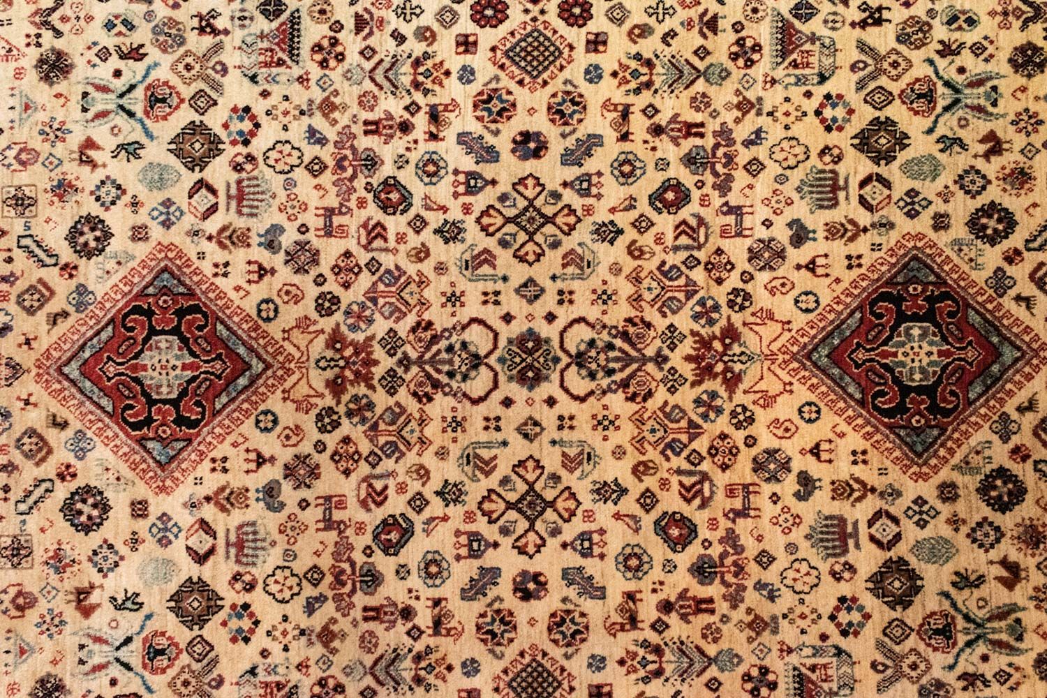 Perserteppich - Nomadic 257 x 170 cm - beige