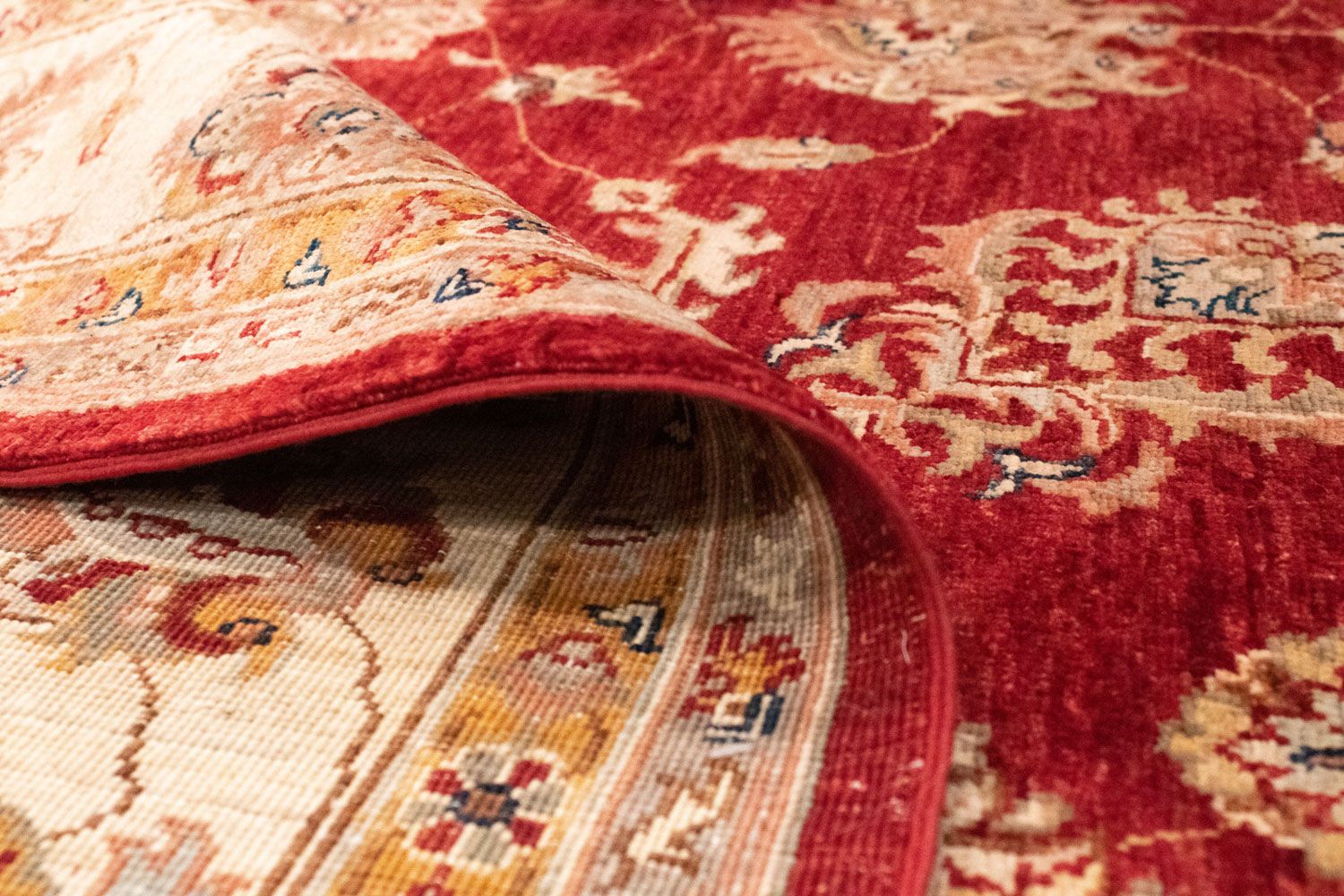 Ziegler Teppich 342 x 252 cm - rot