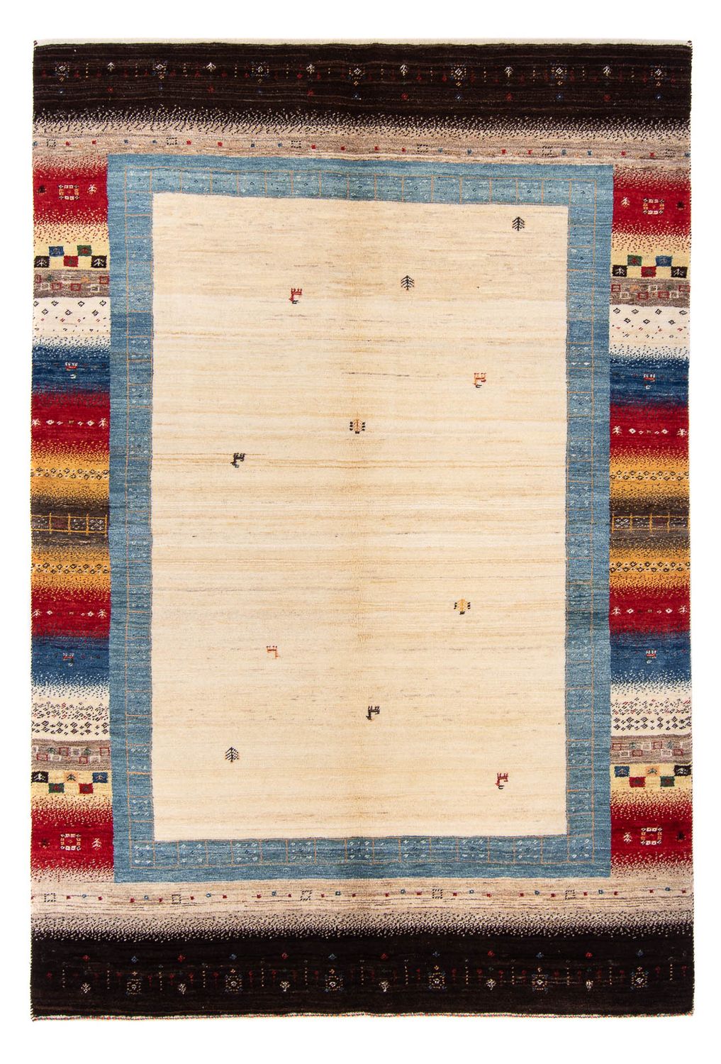 Gabbeh Teppich - Loribaft Perser 236 x 165 cm