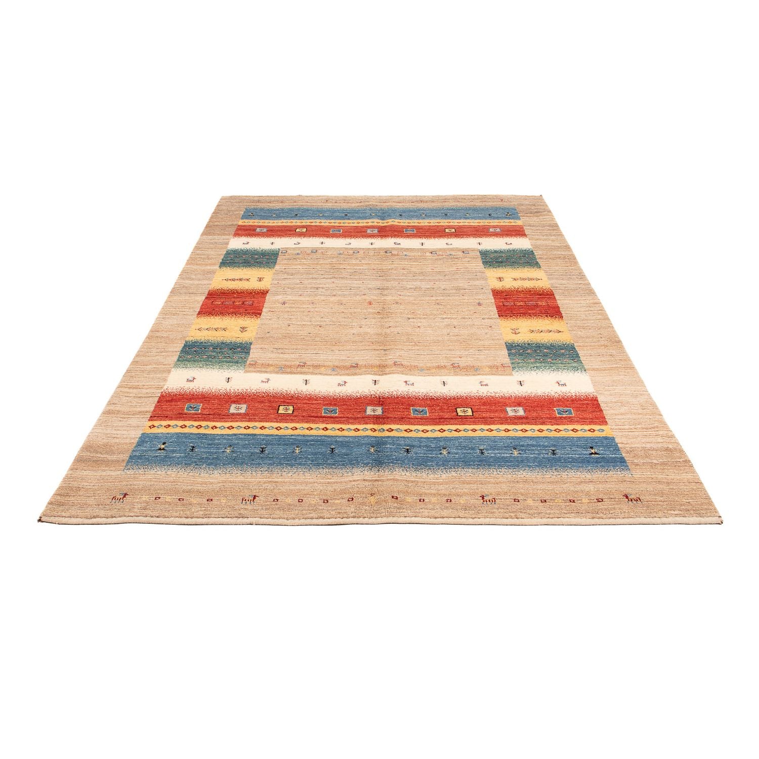 Gabbeh Teppich - Loribaft Perser 245 x 157 cm