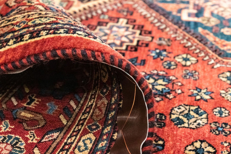 Perserteppich - Nomadic 280 x 207 cm - rot