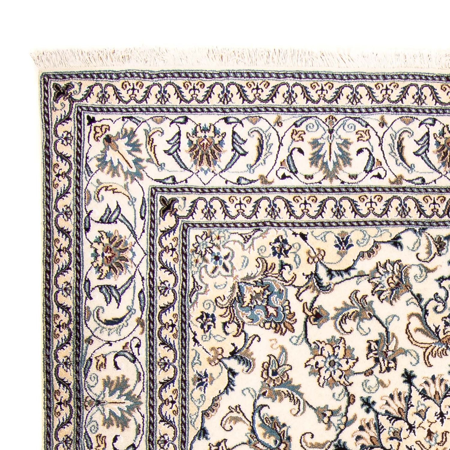 Perserteppich - Nain 200 x 195 cm Teppich Quadratisch