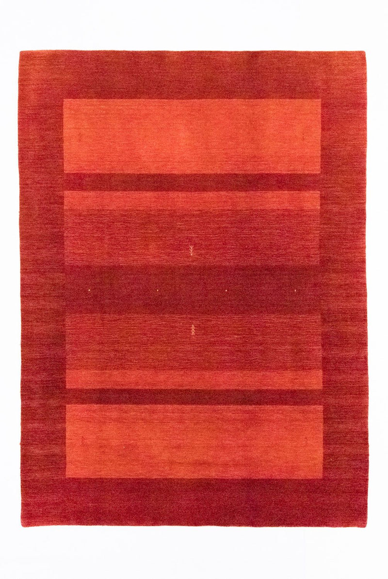 Gabbeh Teppich - Loribaft Softy 239 x 175 cm - rot