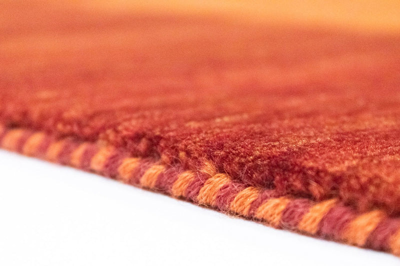 Gabbeh Teppich - Loribaft Softy 239 x 175 cm - rot