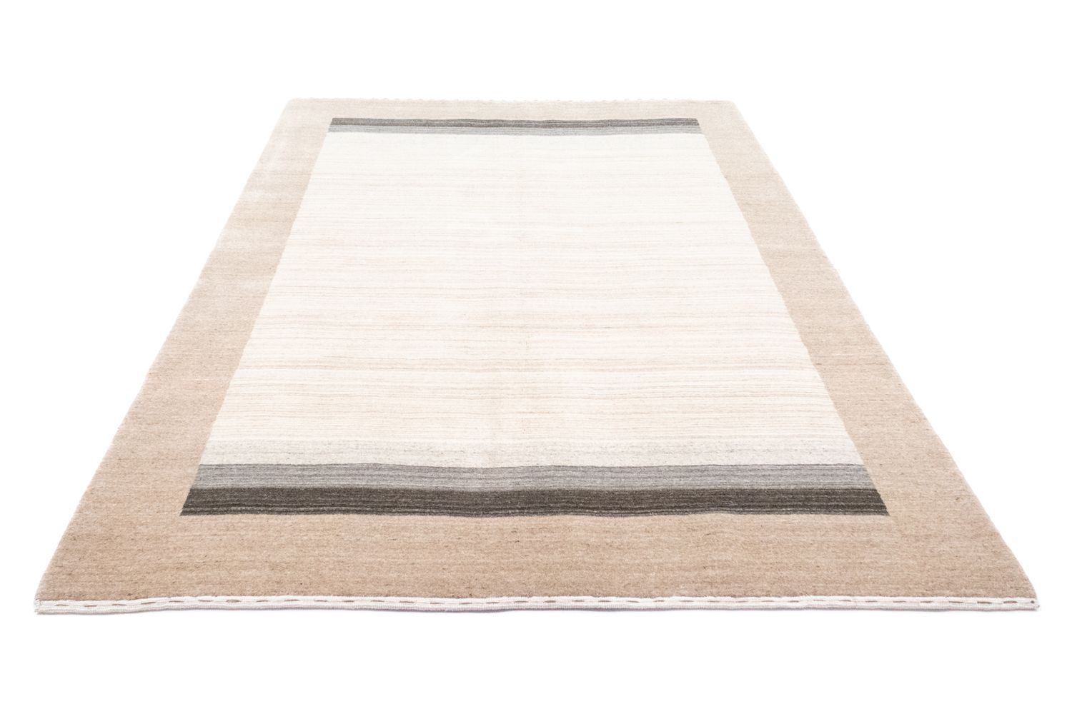 Gabbeh Teppich - Loribaft Softy 245 x 169 cm - beige