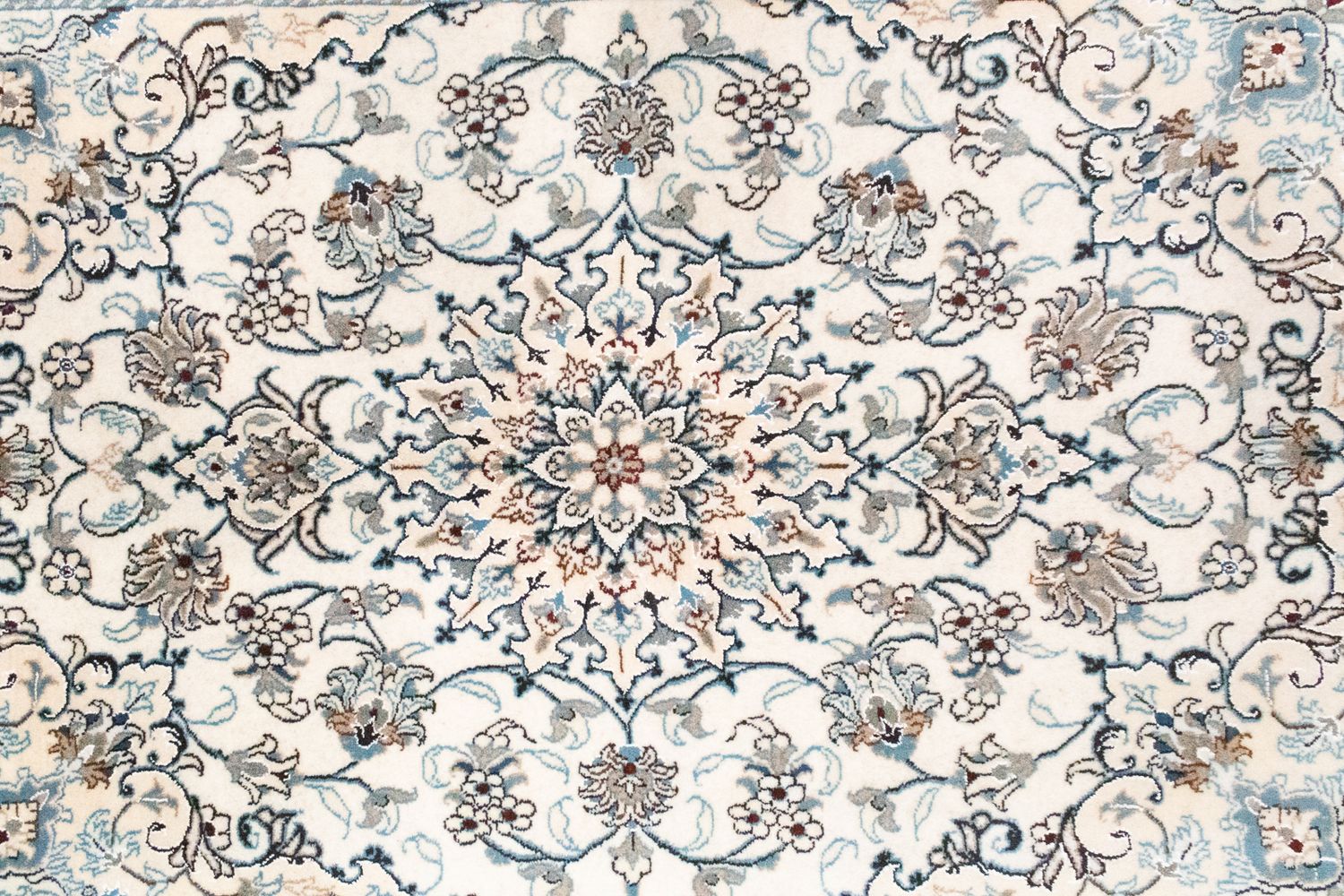 Perserteppich - Nain 198 x 150 cm - beige