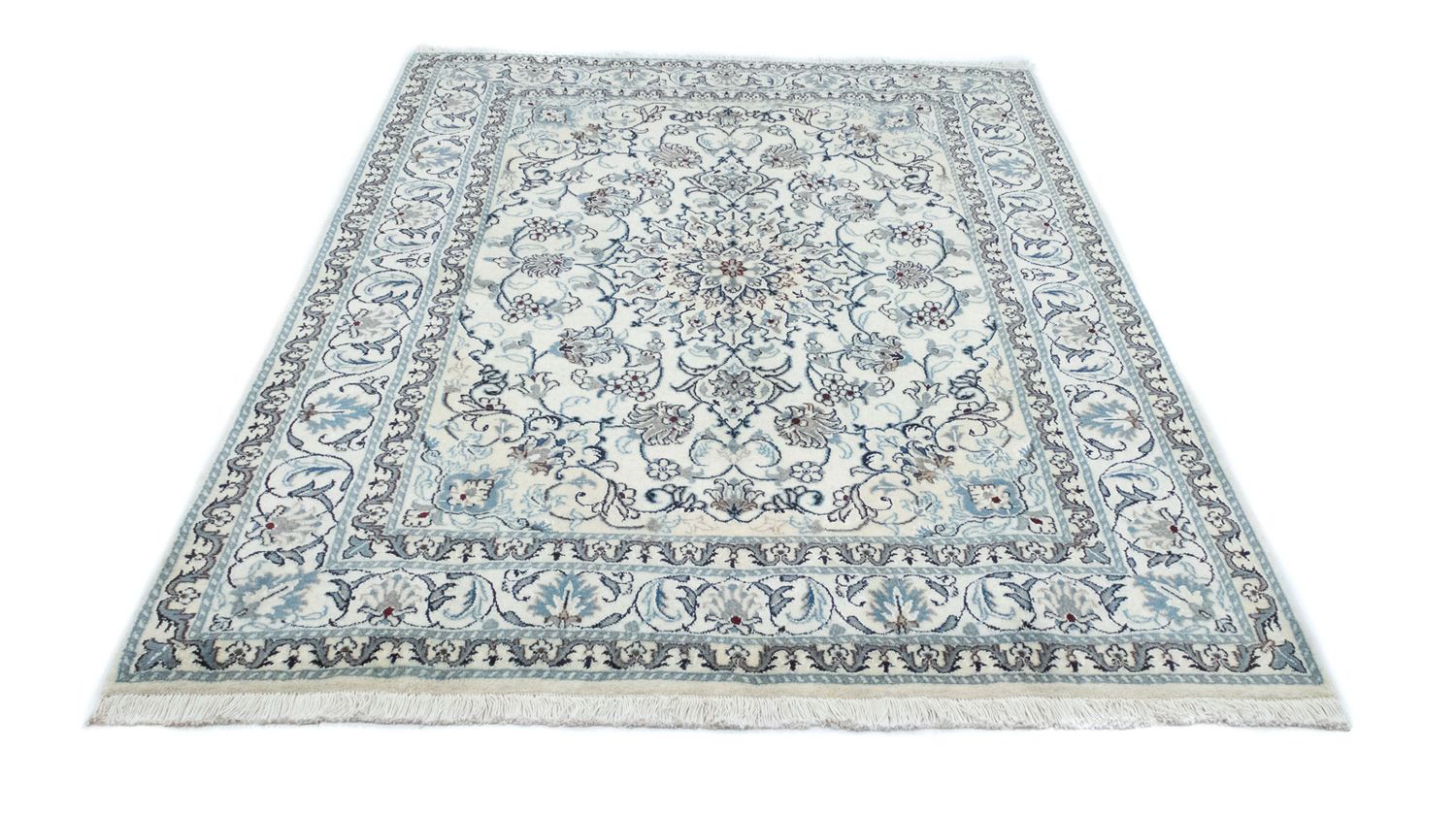 Perserteppich - Nain 198 x 150 cm - beige