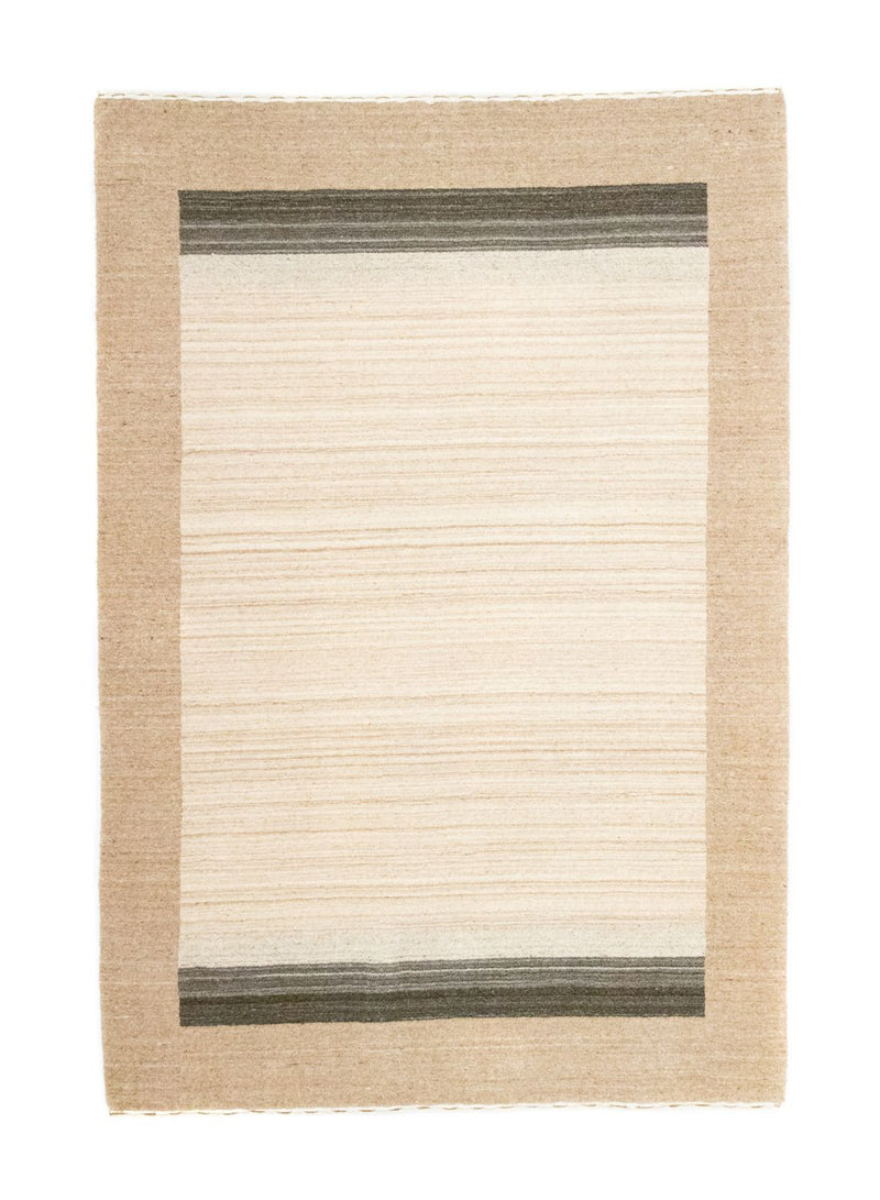 Gabbeh Teppich - Loribaft Softy 182 x 125 cm - beige
