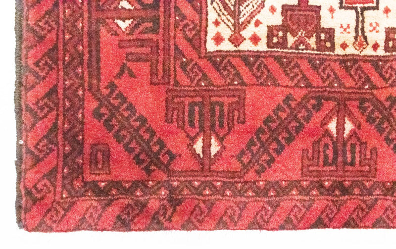 Belutsch Teppich 178 x 103 cm - rot