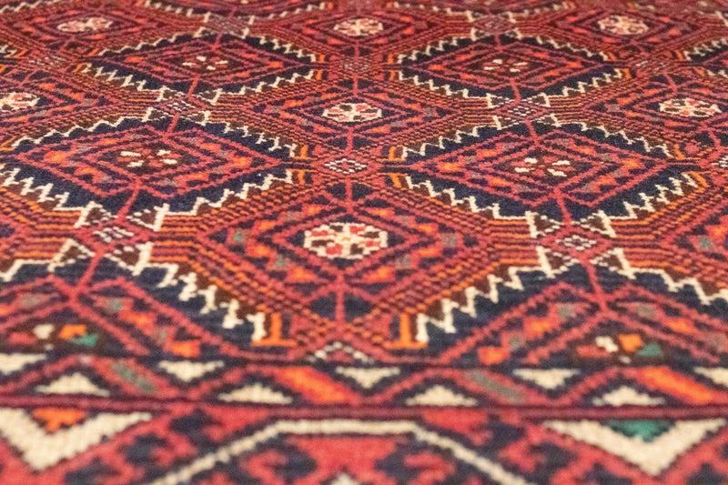 Belutsch Teppich 187 x 95 cm - rot