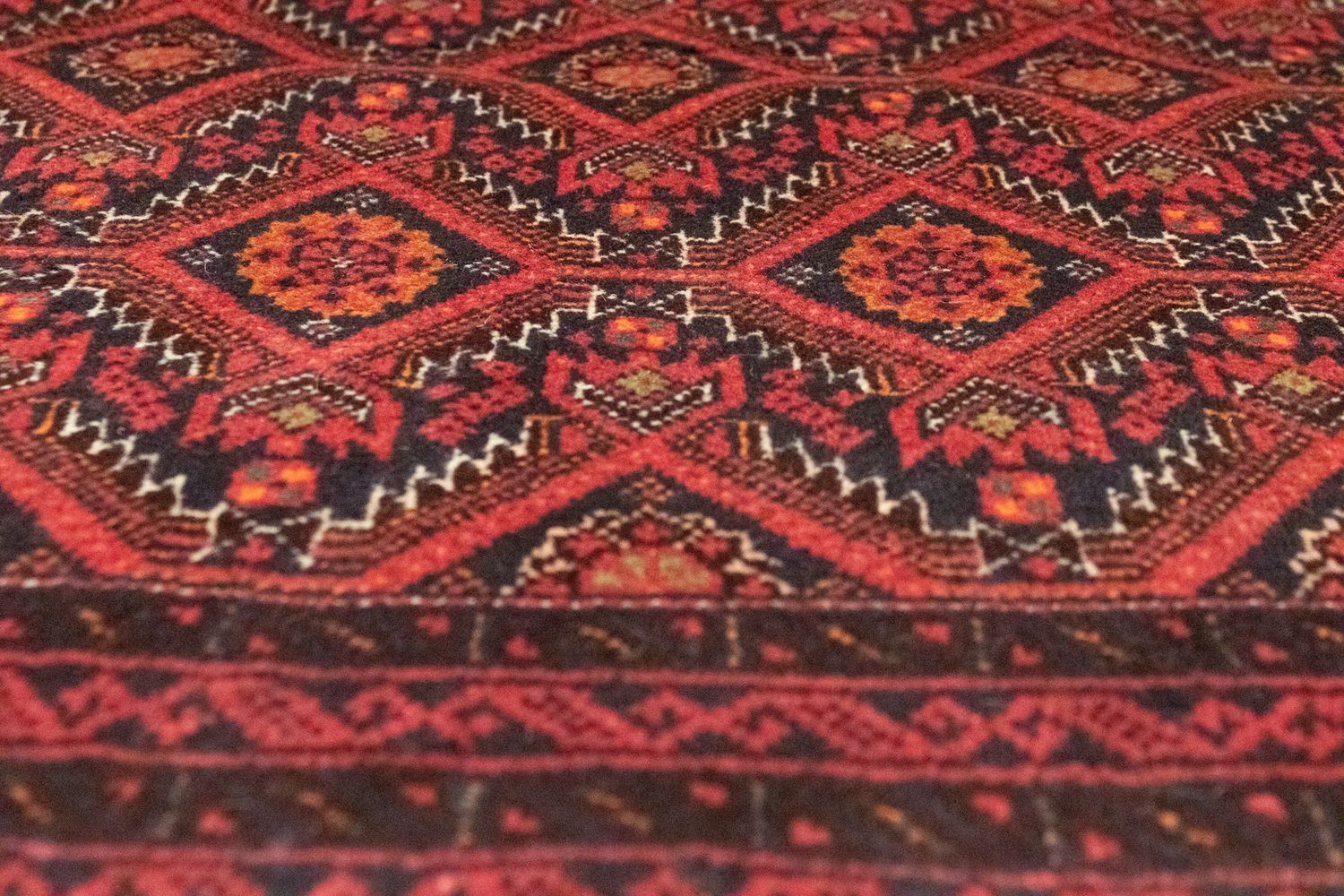 Belutsch Teppich 177 x 100 cm - rot