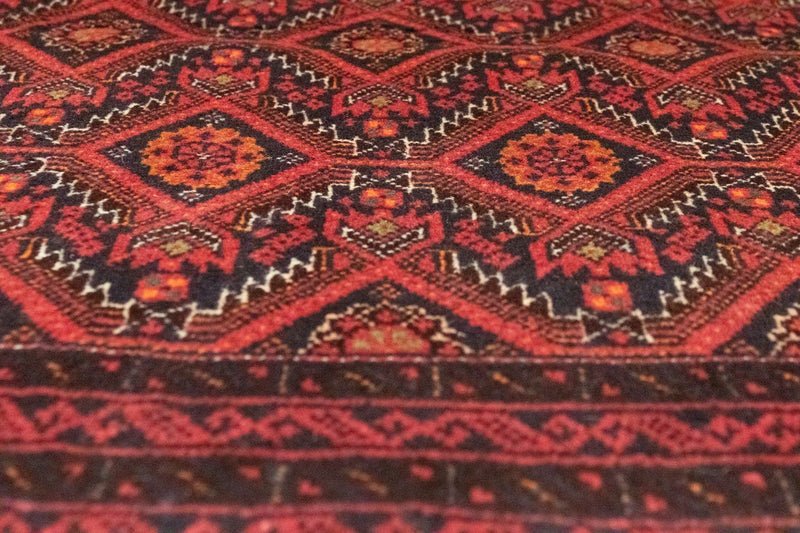 Belutsch Teppich 177 x 100 cm - rot
